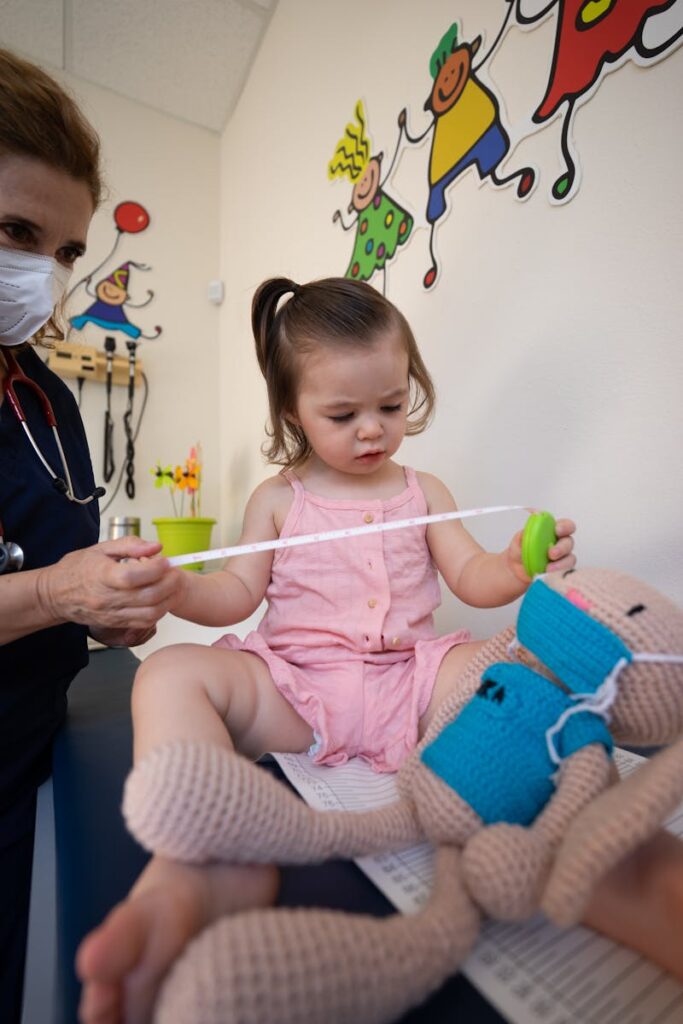 A Physician Examining Her Patient